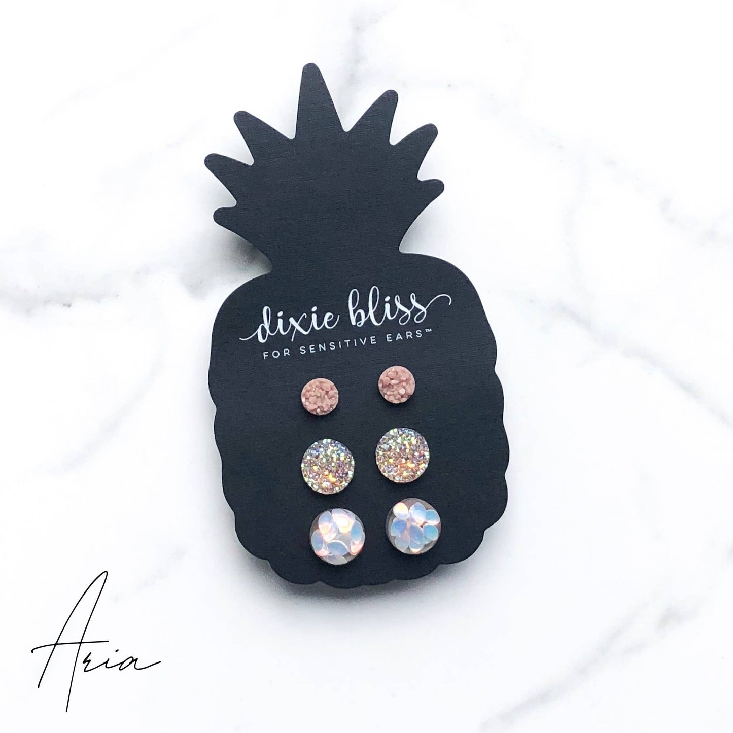 Aria Druzy Studs