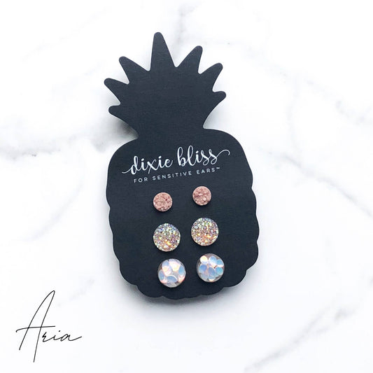 Aria Druzy Studs