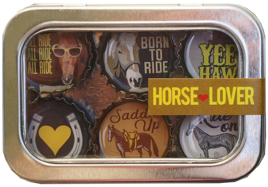 Horse Lover Magnet - Six Pack